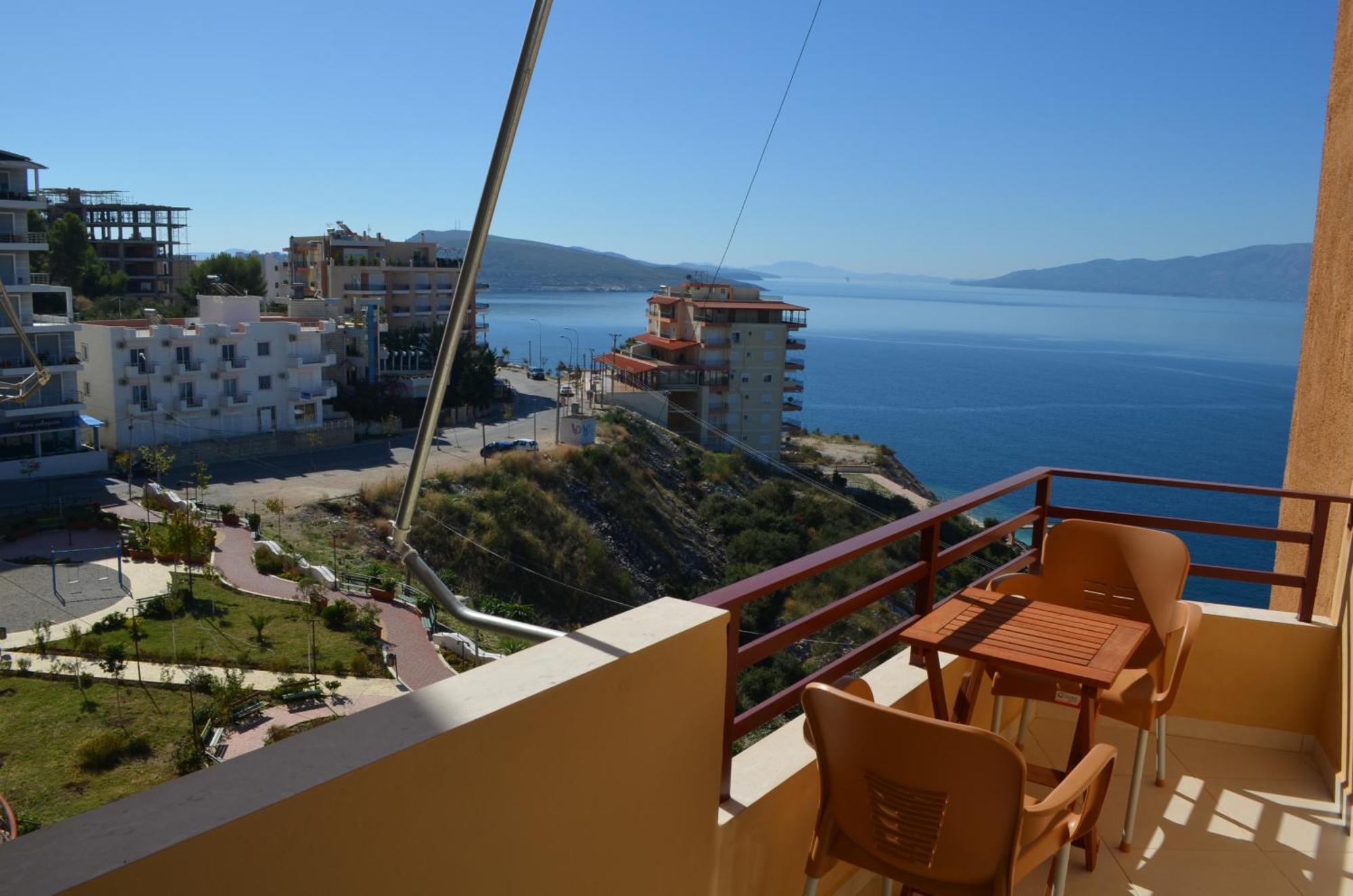 Sunset Penthouse Sarandë Exterior foto