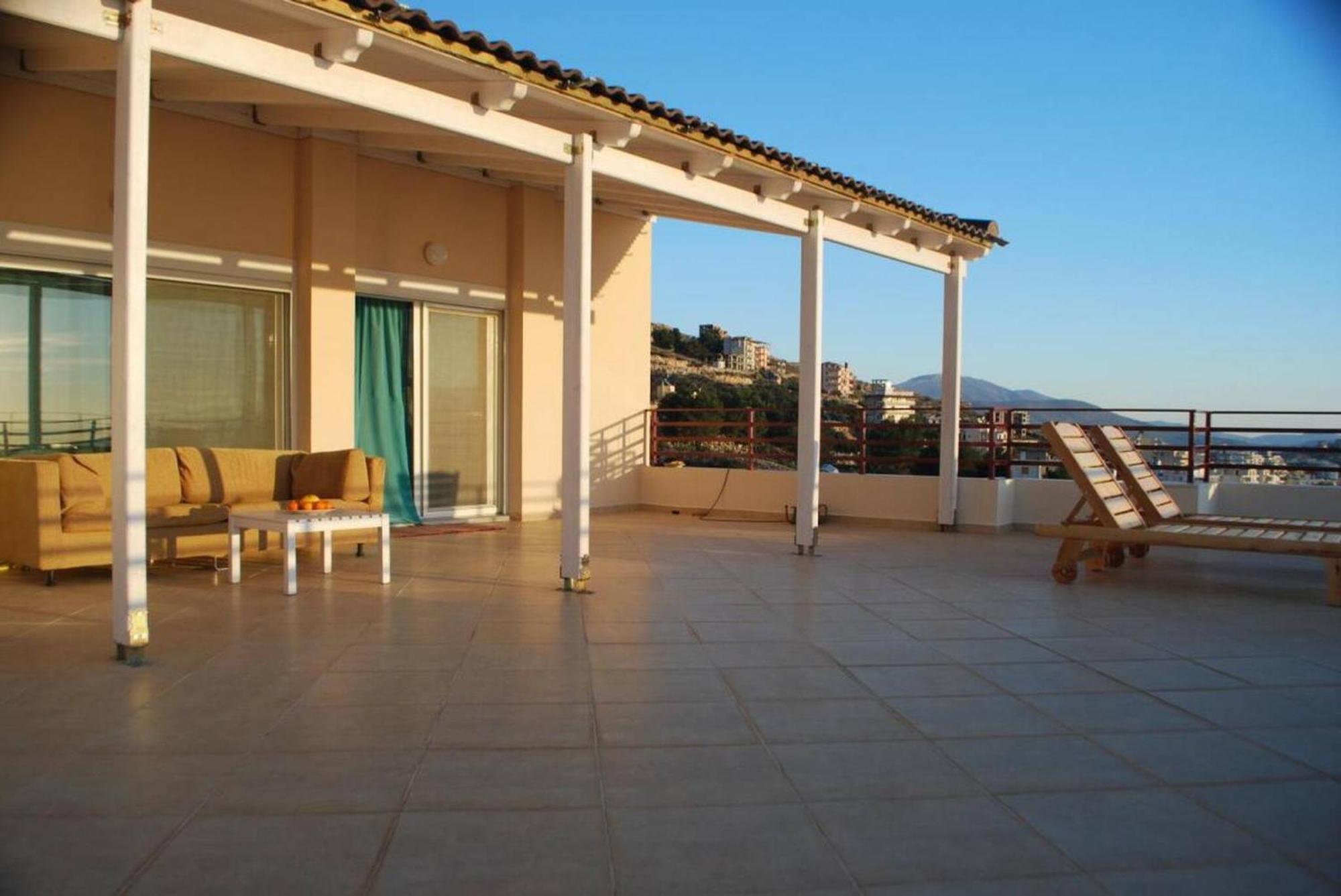 Sunset Penthouse Sarandë Exterior foto