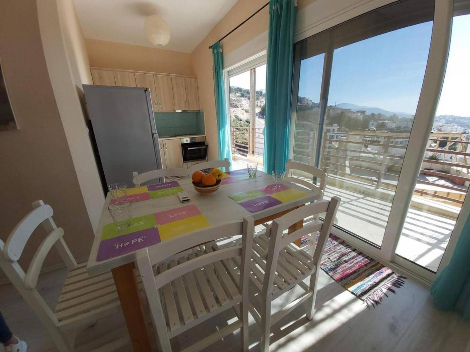 Sunset Penthouse Sarandë Exterior foto