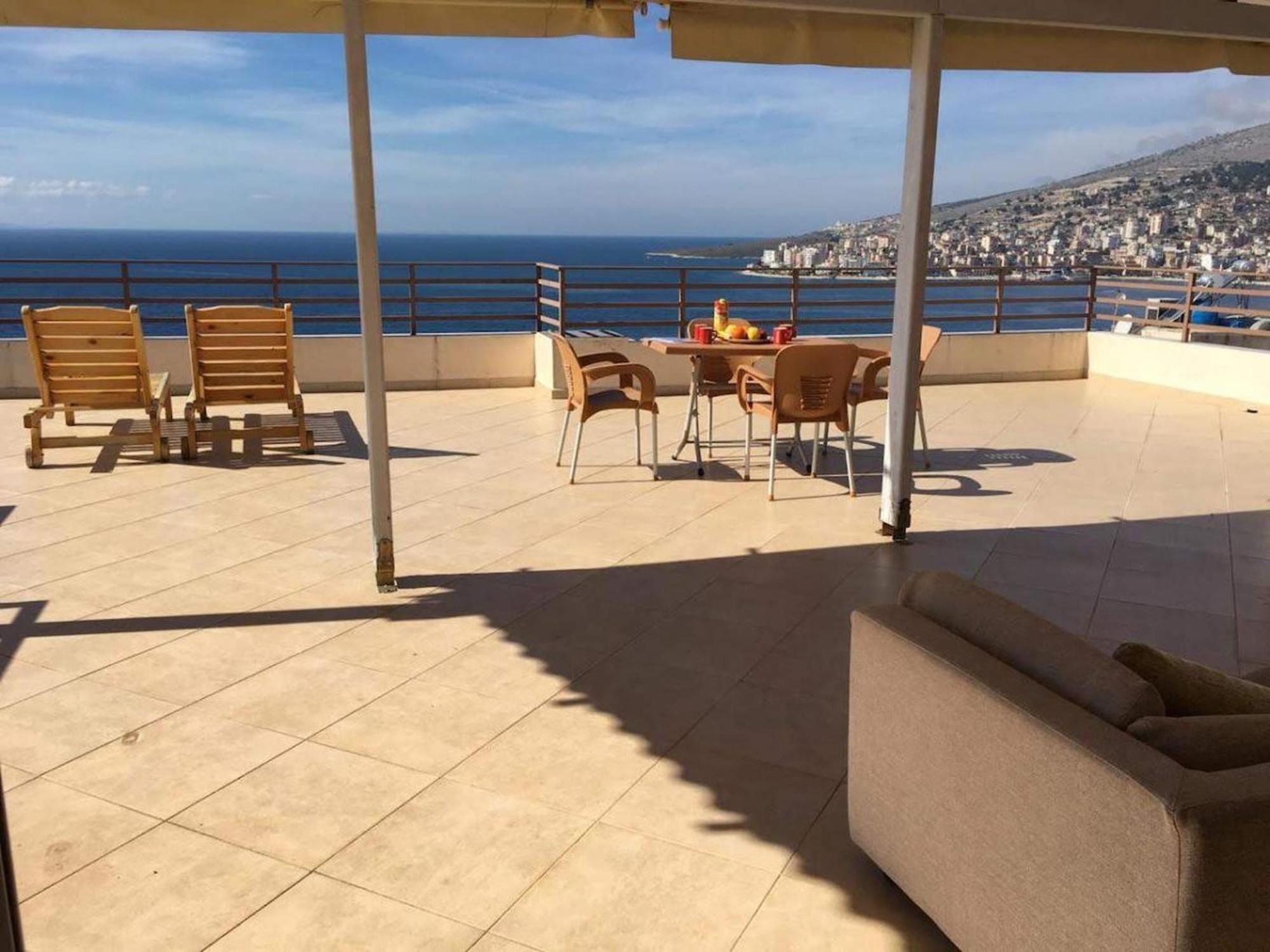 Sunset Penthouse Sarandë Exterior foto