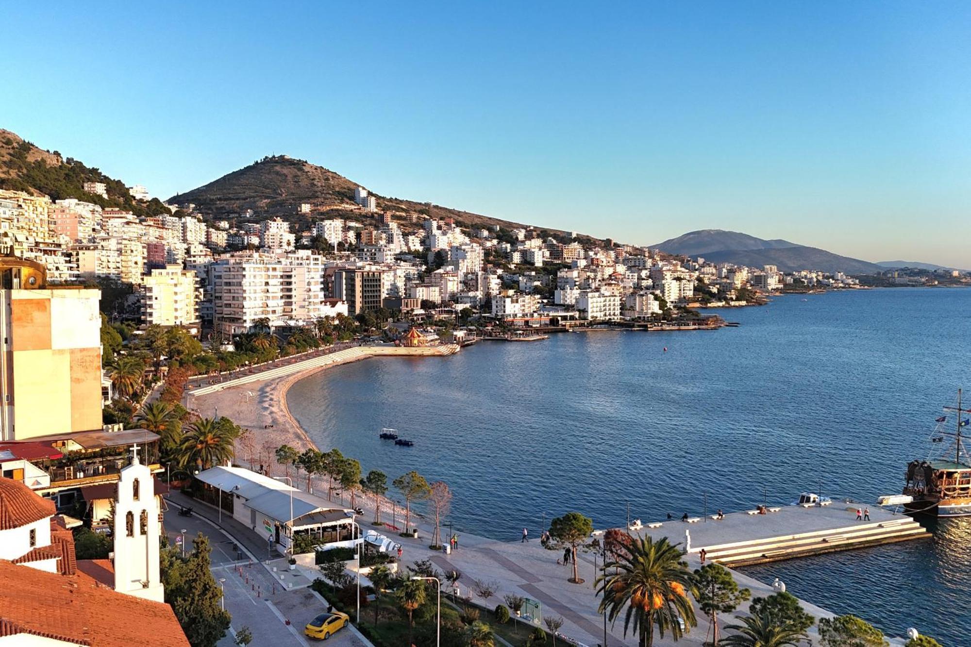 Sunset Penthouse Sarandë Exterior foto
