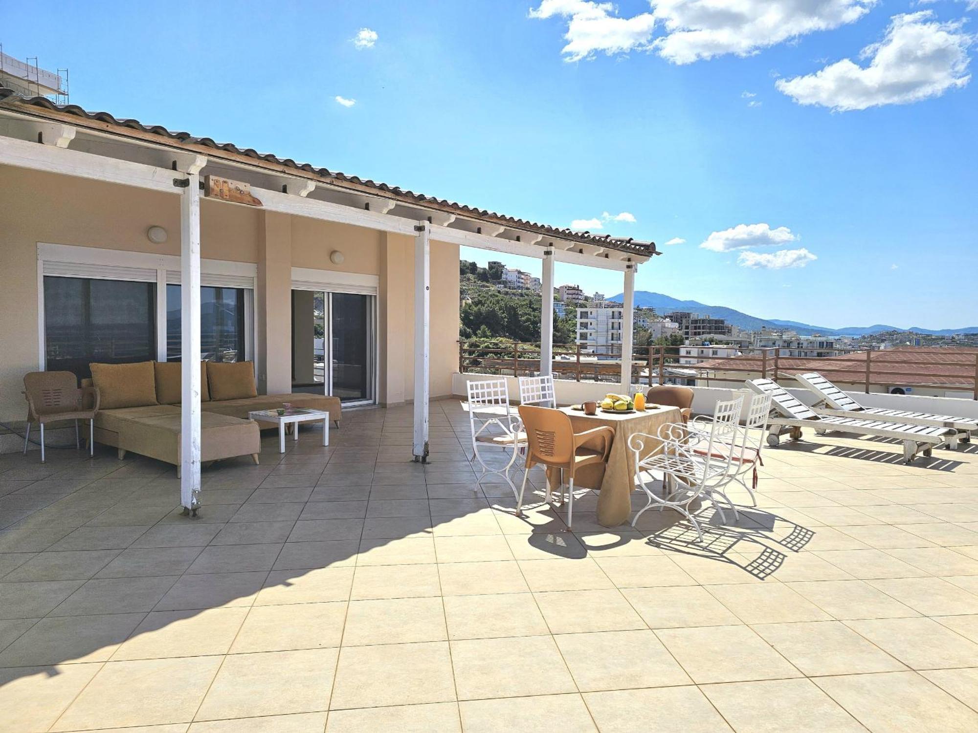 Sunset Penthouse Sarandë Exterior foto