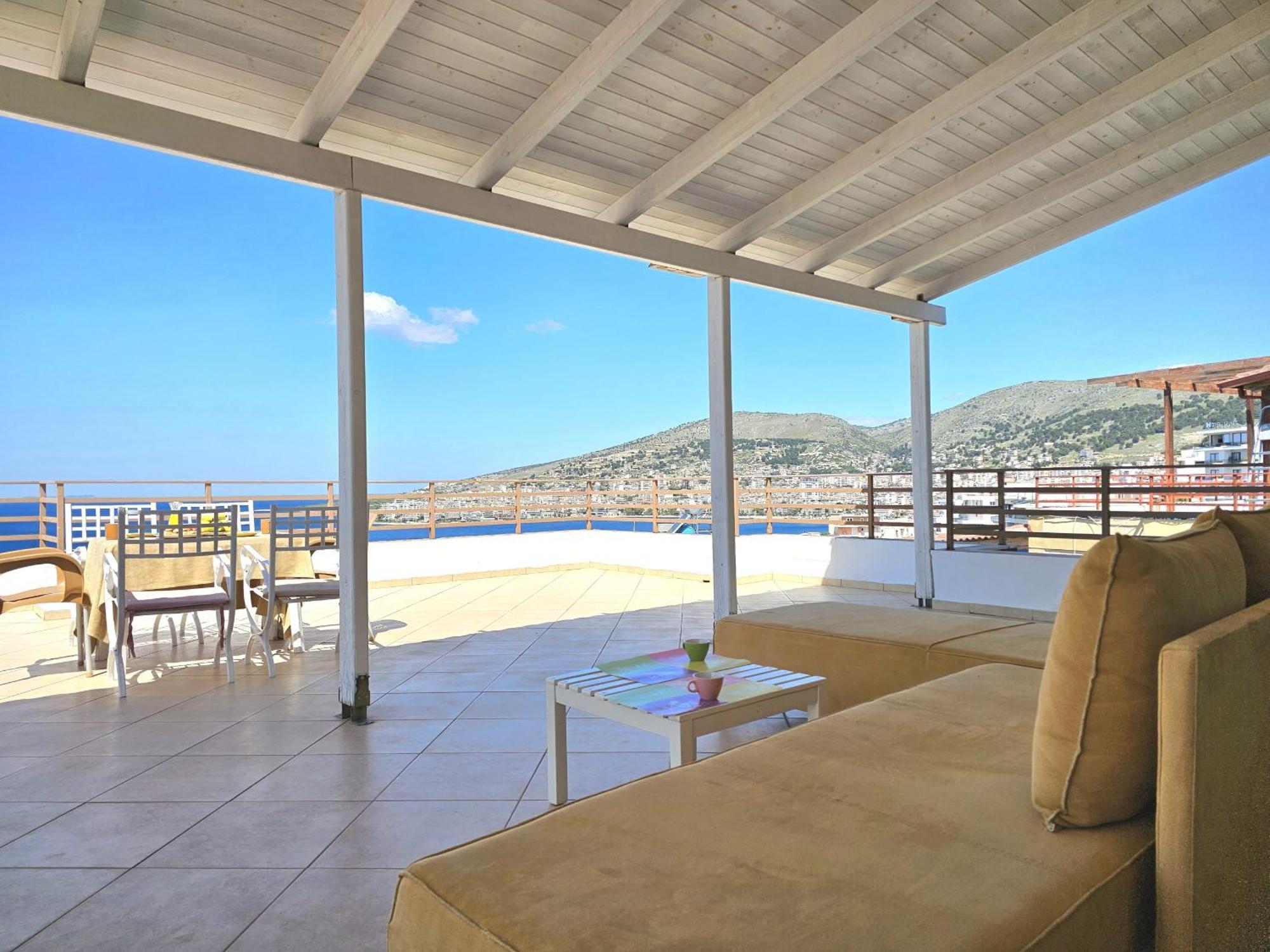 Sunset Penthouse Sarandë Exterior foto