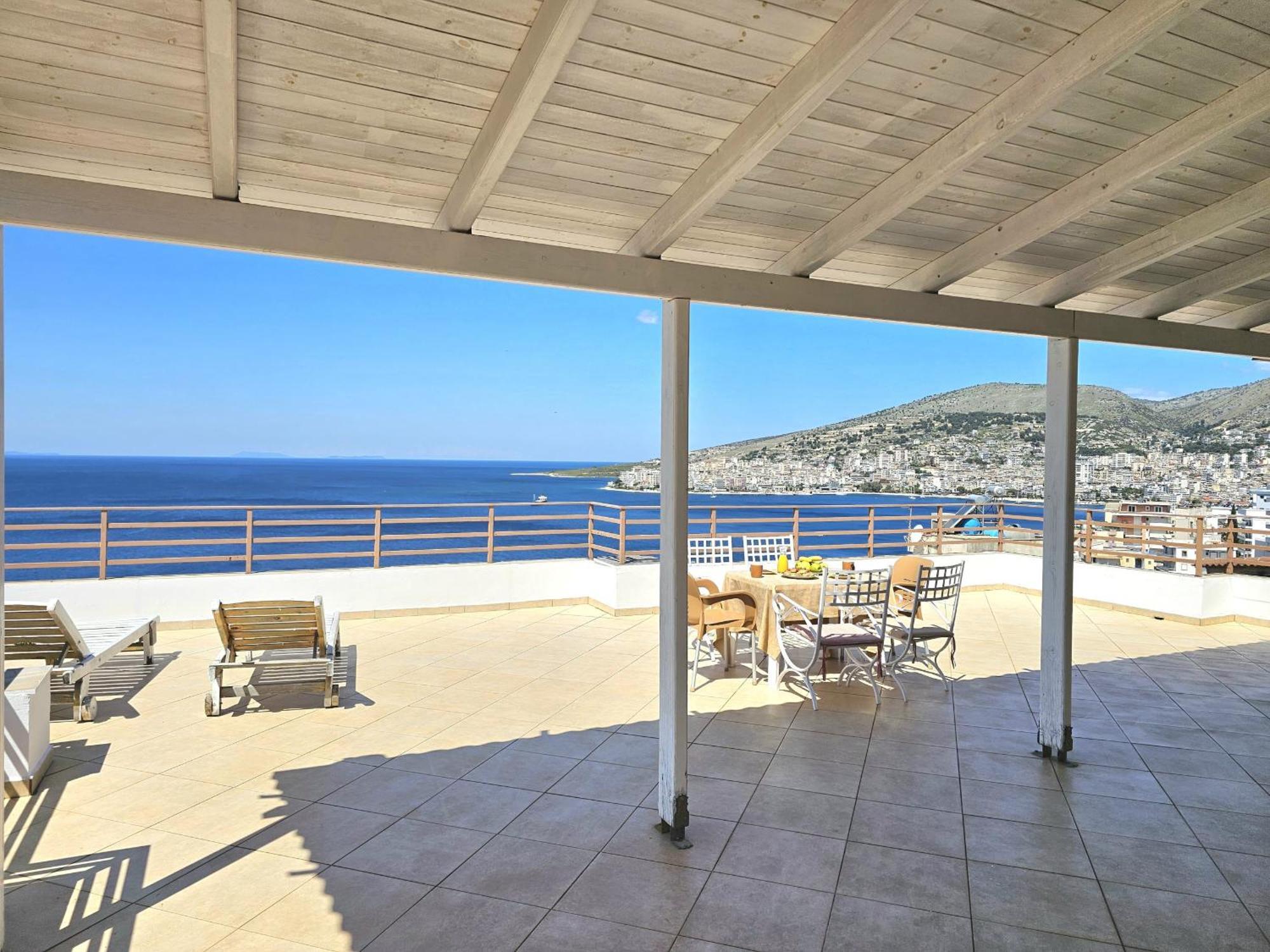 Sunset Penthouse Sarandë Exterior foto