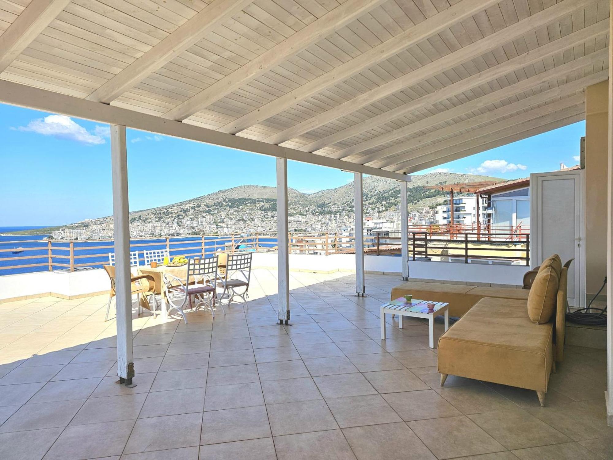 Sunset Penthouse Sarandë Exterior foto