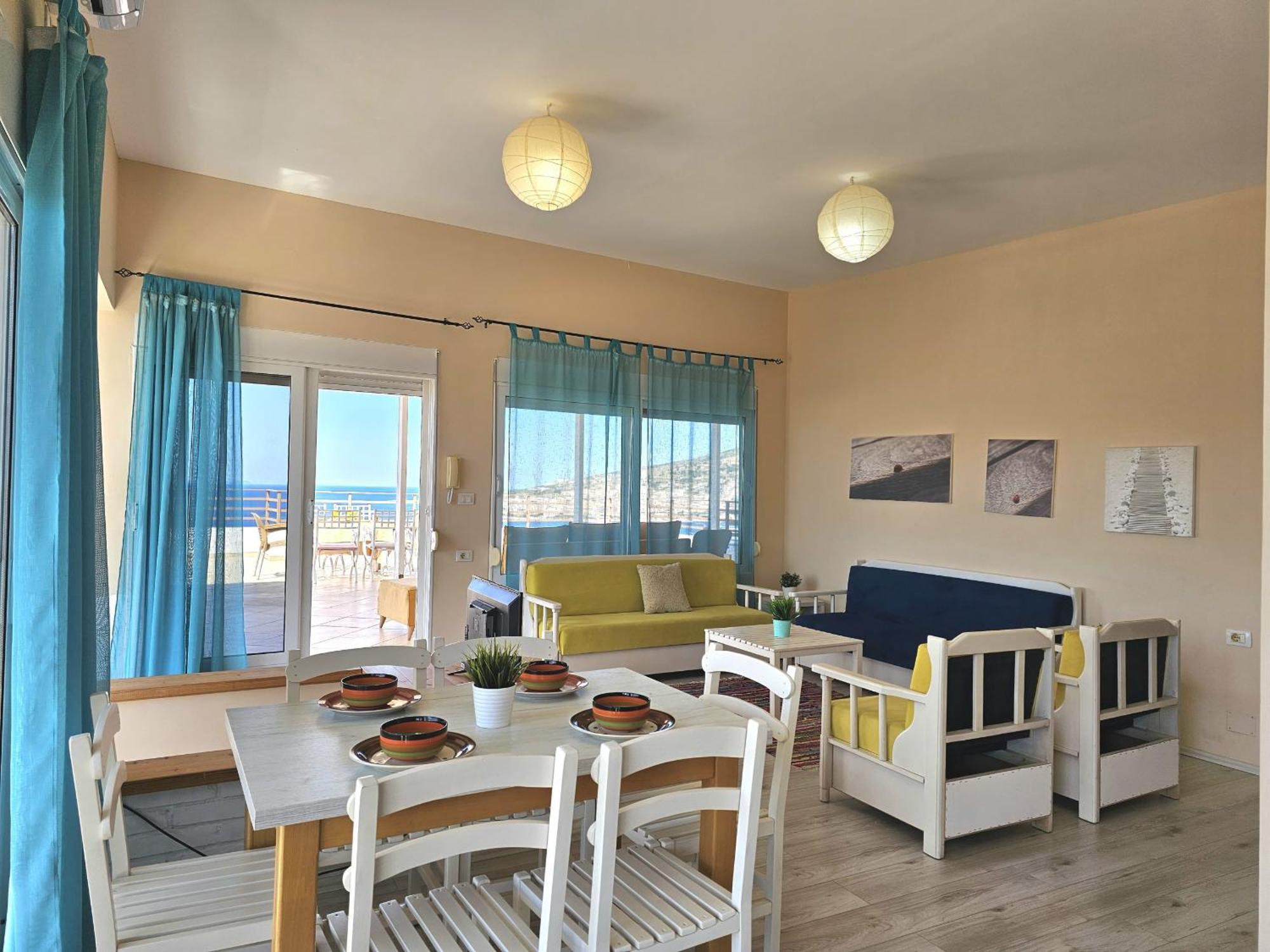Sunset Penthouse Sarandë Exterior foto