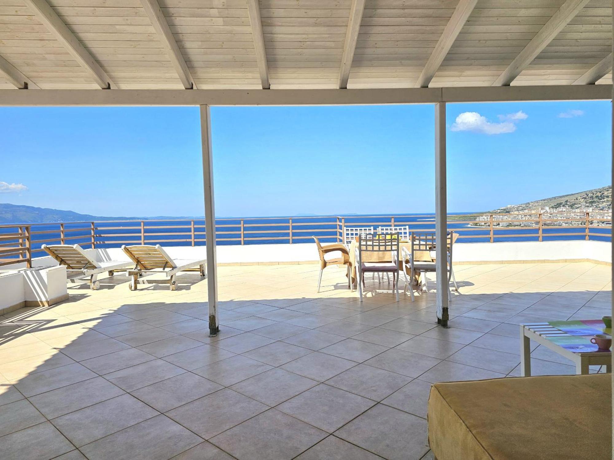 Sunset Penthouse Sarandë Exterior foto