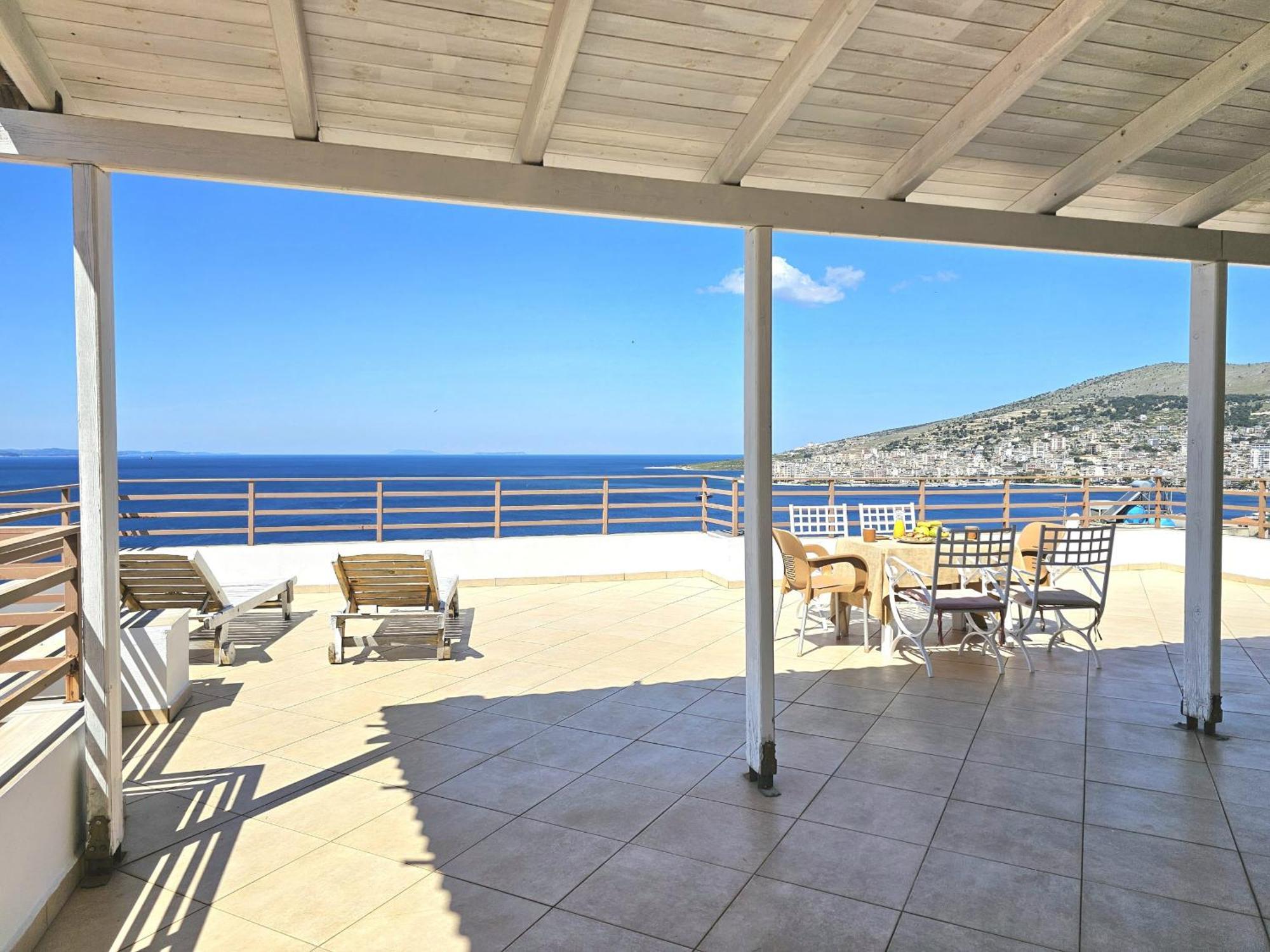 Sunset Penthouse Sarandë Exterior foto