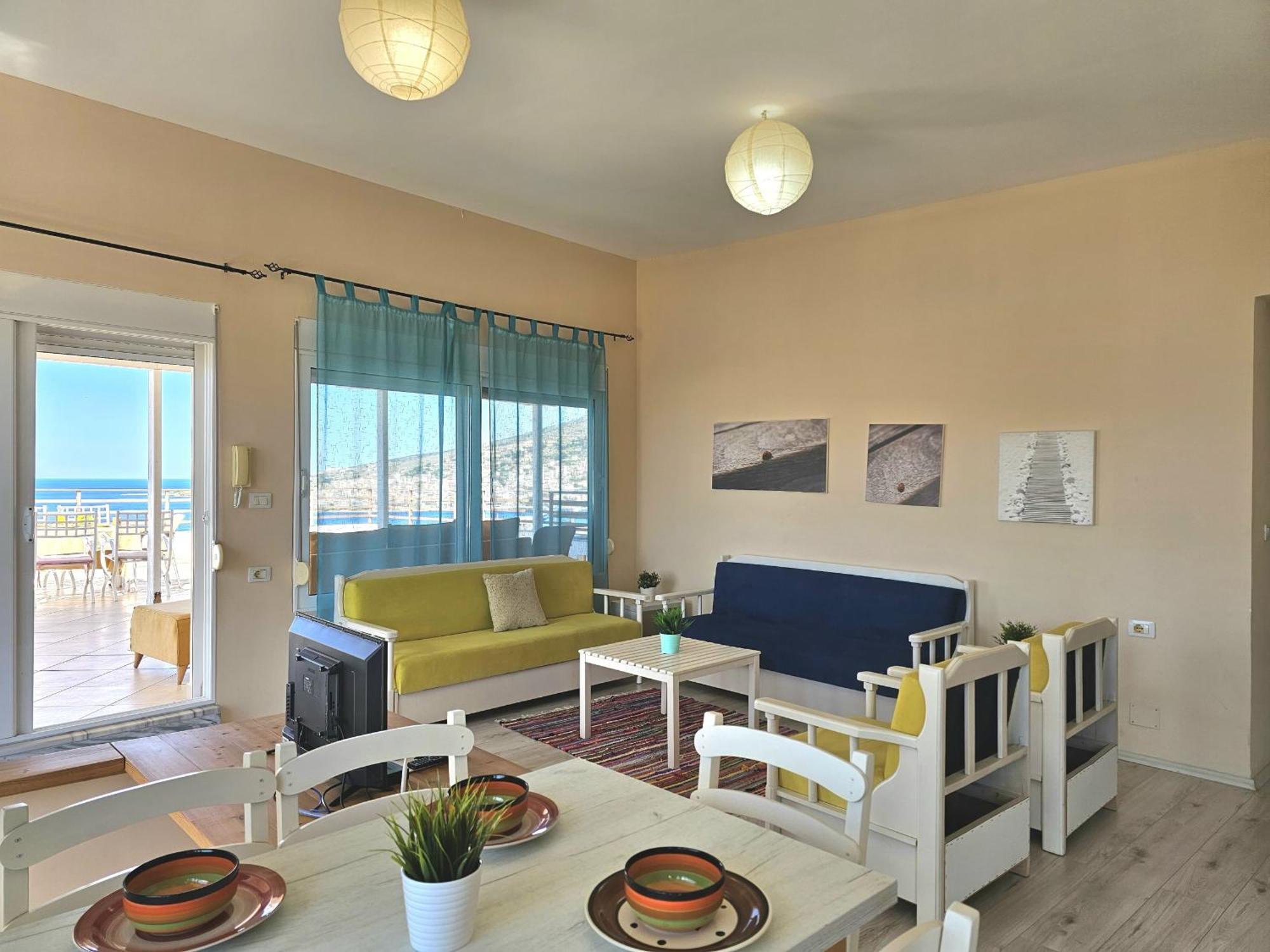 Sunset Penthouse Sarandë Exterior foto