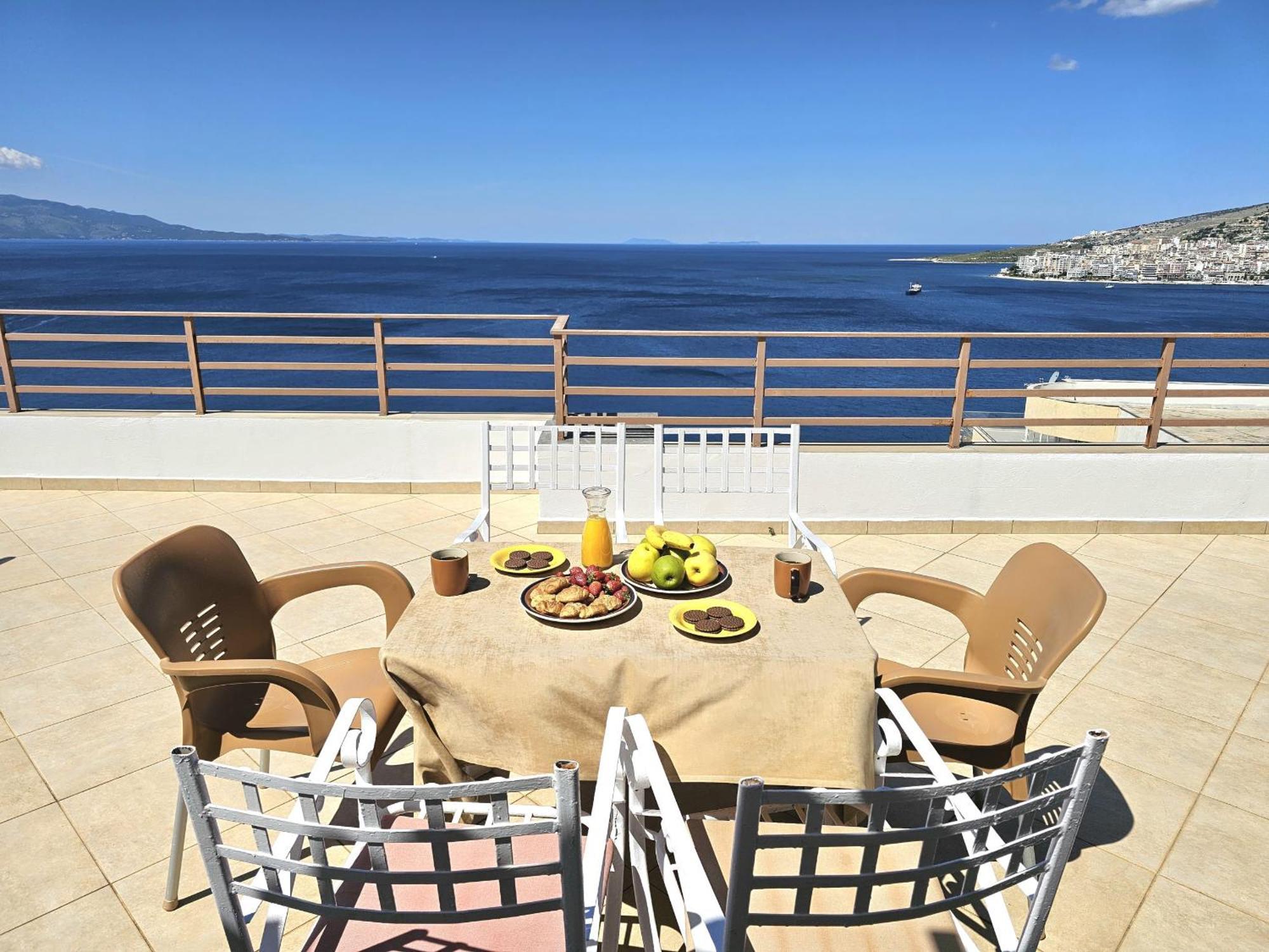 Sunset Penthouse Sarandë Exterior foto