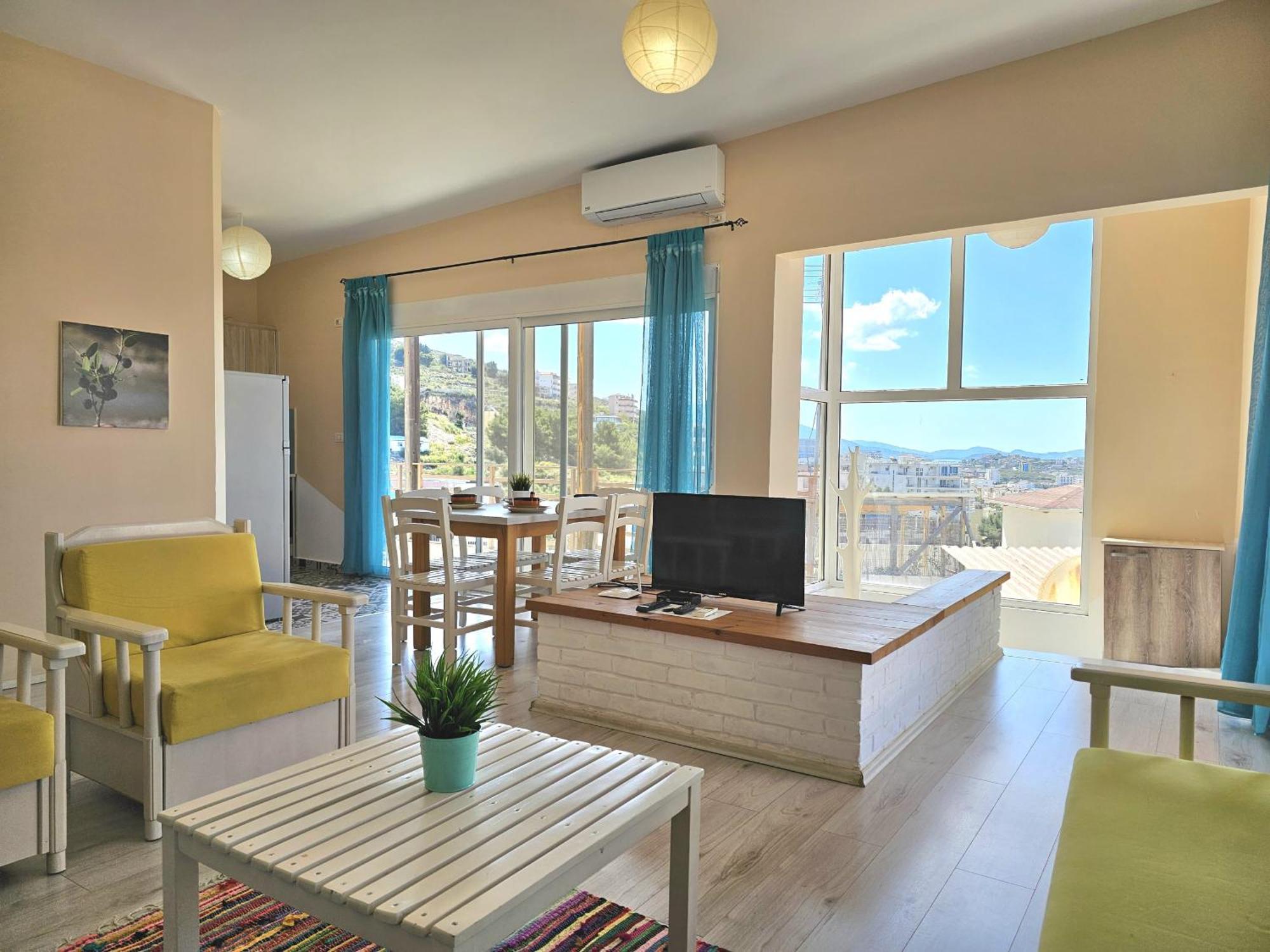 Sunset Penthouse Sarandë Exterior foto